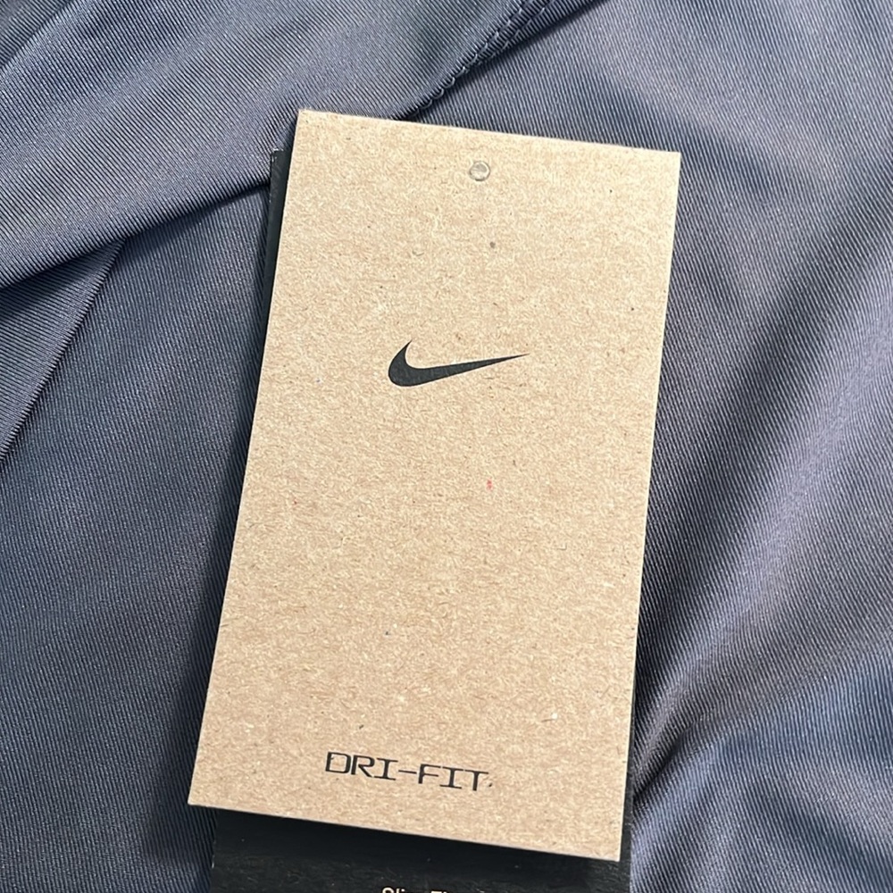 Nike Pro Dri-Fit Gray Slim Fit Short Sleeve T-Shirt - Picture 11 of 12